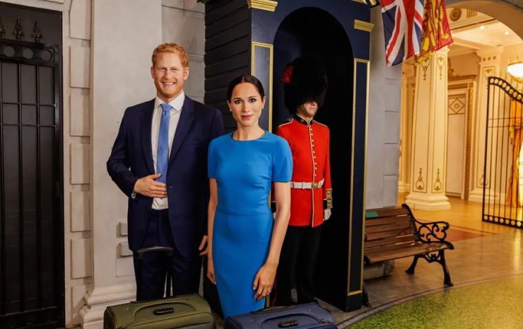 Harry y Meghan vuelven a hacer las maletas… también en Madame Tussauds
